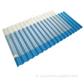 PVC Translucide Corrucd Toit Tile personnalisable